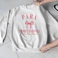 Coquette Bow Paraprofessional School Para Squad Teacher Aide Men Graphic Sweatshirt, funny design Coquette Bow Paraprofessional School Para Squad Teacher Aide Men Graphic Sweatshirt, funny design