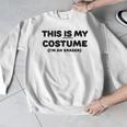 THIS IS MY COSTUME Eraser Teacher Halloween Costume Men Graphic Sweatshirt, funny design THIS IS MY COSTUME Eraser Teacher Halloween Costume Men Graphic Sweatshirt, funny design