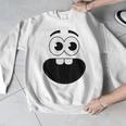 Creepy Carrots Face Teacher Halloween Costume Matching Men Graphic Sweatshirt, funny design Creepy Carrots Face Teacher Halloween Costume Matching Men Graphic Sweatshirt, funny design