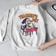 Cute Elementary School Student Dog Teacher's Pet Men Graphic Sweatshirt, funny design Cute Elementary School Student Dog Teacher's Pet Men Graphic Sweatshirt, funny design