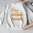 I Don't Need A Costume I'm A Spanish Teacher Halloween Men Graphic Sweatshirt, funny design