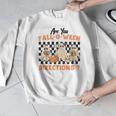 Are You Fall-O-Ween Directions Halloween Ghost Fall Teacher Men Graphic Sweatshirt, funny design