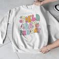 Field Day Fun Day Last Day Of School Teacher Student Men Graphic Sweatshirt, funny design
