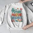 Future Marine Biologist Student Biology Teacher Kids Men Graphic Sweatshirt, Future Teacher Gifts, funny design