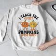 Halloween Teacher I Teach The Cutest Pumpkins In The Patch Men Graphic Sweatshirt, funny design Halloween Teacher I Teach The Cutest Pumpkins In The Patch Men Graphic Sweatshirt, funny design