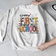 Happy First Day Of School PE Teacher Life Back To School Men Graphic Sweatshirt, Pe Teacher Gifts, funny design Happy First Day Of School PE Teacher Life Back To School Men Graphic Sweatshirt, Pe Teacher Gifts, funny design