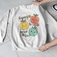 Happy To See Your Face Teacher Apple Men Graphic Sweatshirt, funny design Happy To See Your Face Teacher Apple Men Graphic Sweatshirt, funny design