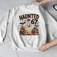 Haunted By 67 Teacher Ghost Pumpkin Halloween Costum Men Graphic Sweatshirt, funny design Haunted By 67 Teacher Ghost Pumpkin Halloween Costum Men Graphic Sweatshirt, funny design