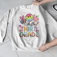 Hello 3rd Grade Boy Girl Teacher Back To School 3rd Grade Men Graphic Sweatshirt, funny design