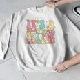 It's Beautiful Day For Learning Retro Teacher Students Women Men Graphic Sweatshirt, funny design