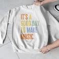 It's A Good Day To Make Music Music Lover Teacher Men Graphic Sweatshirt, funny design