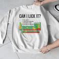 Can I Lick It Periodic Table Chart Science Teacher Men Graphic Sweatshirt, Science Teacher Gifts, funny design Can I Lick It Periodic Table Chart Science Teacher Men Graphic Sweatshirt, Science Teacher Gifts, funny design