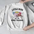 Little Miss Music Teacher Music Teacher Team Men Graphic Sweatshirt, funny design