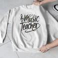 Music Teacher For Women Elementary First Day Of School Men Graphic Sweatshirt, funny design Music Teacher For Women Elementary First Day Of School Men Graphic Sweatshirt, funny design