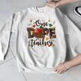 One Dope Teacher Men Graphic Sweatshirt, funny design One Dope Teacher Men Graphic Sweatshirt, funny design