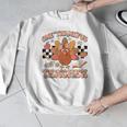 One Thankful Teacher Thanksgiving Retro Groovy Fall Teachers Men Graphic Sweatshirt, Groovy Teacher Gifts, funny design One Thankful Teacher Thanksgiving Retro Groovy Fall Teachers Men Graphic Sweatshirt, Groovy Teacher Gifts, funny design