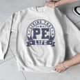 PE Teacher Living That PE Life Physical Education Teacher Men Graphic Sweatshirt, Pe Teacher Gifts, funny design