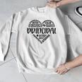 Principal Heart Life School Principal Teacher Appreciation Men Graphic Sweatshirt, funny design