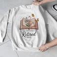 Retired 2025 A New Chapter Begins Retirement Teacher Book Men Graphic Sweatshirt, funny design Retired 2025 A New Chapter Begins Retirement Teacher Book Men Graphic Sweatshirt, funny design