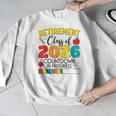 Retirement Class Of 2026 Countdown In Progress Teacher Men Graphic Sweatshirt, funny design