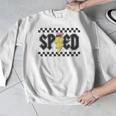 Retro SPED Teacher Pencil Lightning Bolt Back To School Men Graphic Sweatshirt, funny design Retro SPED Teacher Pencil Lightning Bolt Back To School Men Graphic Sweatshirt, funny design