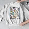 Silly Goose Teacher Club Silly Goose For Teacher Men Graphic Sweatshirt, funny design