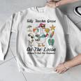 Silly Teacher Goose On The Loose School Out Summer Women Men Men Graphic Sweatshirt, funny design Silly Teacher Goose On The Loose School Out Summer Women Men Men Graphic Sweatshirt, funny design