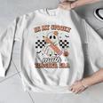 In My Spooky Math Teacher Era Groovy Retro Halloween Costume For Men Women Men Graphic Sweatshirt, Groovy Teacher Gifts, funny design