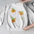 I Teach The Cutest Pumpkins In The Patch Teacher Men Graphic Sweatshirt, funny design