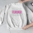 TEACH Inspirational Teacher Comfortable & Stylish T-Shirt Men Graphic Sweatshirt, funny design