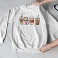 Teacher Fuel Coffee Teacher Mug Latte Iced Coffee Fall Men Graphic Sweatshirt, funny design