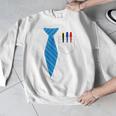 Teacher Tie & Pocket Protector Costume School Men Graphic Sweatshirt, funny design