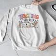 Teaching My Little Boos Teacher Ghost Teacher Halloween For Men Women Kids Men Graphic Sweatshirt, funny design Teaching My Little Boos Teacher Ghost Teacher Halloween For Men Women Kids Men Graphic Sweatshirt, funny design