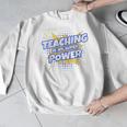 TEACHING IS MY SUPER POWER Teacher Appreciation Men Graphic Sweatshirt, Super Teacher Gifts, funny design TEACHING IS MY SUPER POWER Teacher Appreciation Men Graphic Sweatshirt, Super Teacher Gifts, funny design