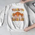 Thankful Teacher's Aide Thanksgiving Autumn Fall Women Men Men Graphic Sweatshirt, funny design