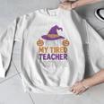 This Is My Tired Teacher Costume Halloween Premium Tri-Blend Men Graphic Sweatshirt, funny design This Is My Tired Teacher Costume Halloween Premium Tri-Blend Men Graphic Sweatshirt, funny design