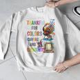 Turkey Thanksgiving Art Teacher Costume Tee For Artists Men Graphic Sweatshirt, funny design Turkey Thanksgiving Art Teacher Costume Tee For Artists Men Graphic Sweatshirt, funny design
