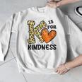 Unity Day K Is For Kindness Anti Bullying Orange Teacher Men Women Kids Men Graphic Sweatshirt, funny design Unity Day K Is For Kindness Anti Bullying Orange Teacher Men Women Kids Men Graphic Sweatshirt, funny design