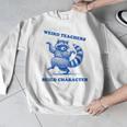 Weird Teachers Build Character Shirt Raccoon Dancing Men Graphic Sweatshirt, funny design Weird Teachers Build Character Shirt Raccoon Dancing Men Graphic Sweatshirt, funny design