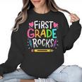 1st Grade Teacher Women Crewneck Sweatshirt, trending gift
