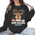 2nd Grade Teacher Christmas Second Grade Squad Reindeer Xmas For Men Women Kids Women Crewneck Sweatshirt, 2nd Grade Teacher Gifts, trending gift 2nd Grade Teacher Christmas Second Grade Squad Reindeer Xmas For Men Women Kids Women Crewneck Sweatshirt, 2nd Grade Teacher Gifts, trending gift