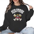 4th Grade Pirate Crew Halloween Costume Cool Teacher Student Women Crewneck Sweatshirt, 4th Grade Teacher Gifts, trending gift