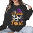 My 4th Grade Students Are a Treat Teacher Halloween Witch For Men Women Kids Women Crewneck Sweatshirt, 4th Grade Teacher Gifts, trending gift My 4th Grade Students Are a Treat Teacher Halloween Witch For Men Women Kids Women Crewneck Sweatshirt, 4th Grade Teacher Gifts, trending gift