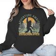 Adventure Awaits Bigfoot Teacher Kindergarten Back To School Women Crewneck Sweatshirt, trending gift