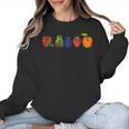 Back To School Cute Hungry Lover Fruits Teacher Women Crewneck Sweatshirt, trending gift