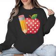 Back To School Pencil And Apple Teacher Student Women Crewneck Sweatshirt, trending gift Back To School Pencil And Apple Teacher Student Women Crewneck Sweatshirt, trending gift