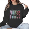 Battery Life Of A Nurse School Teacher Appreciation Women Crewneck Sweatshirt, trending gift Battery Life Of A Nurse School Teacher Appreciation Women Crewneck Sweatshirt, trending gift
