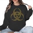 Bioengineering Biology Teacher Toxic Symbol Biohazard For Men Women Girls Kids Women Crewneck Sweatshirt, trending gift