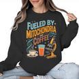 Biology Teacher Science Fueled By Mitochondria Coffee Women Crewneck Sweatshirt, Science Teacher Gifts, trending gift Biology Teacher Science Fueled By Mitochondria Coffee Women Crewneck Sweatshirt, Science Teacher Gifts, trending gift