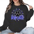Blue Bobcats School Spirit Coquette Bow Mascot Teacher Women Crewneck Sweatshirt, trending gift